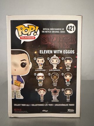Funko Pop Eleven con Eggos 421 Stranger Things