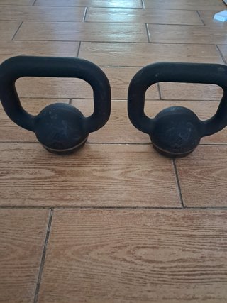 2 Mancuernas Kettlebell / Pesa Rusa de 4 kg
