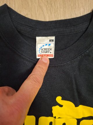 Camiseta Coma Negra Talla L