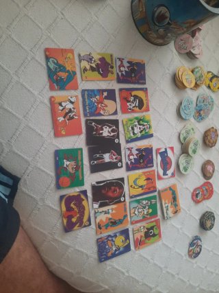 Tarjetas cromos Looney Tunes