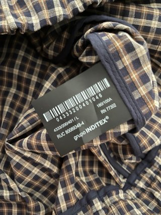 Cazadora bomber Zara cuadros Talla L