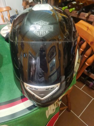 Casco Moto HJC Negro y Amarillo