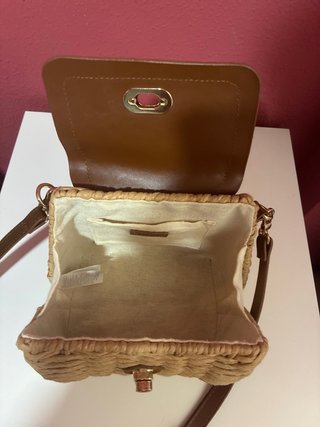 Bolso de rafia Parfois