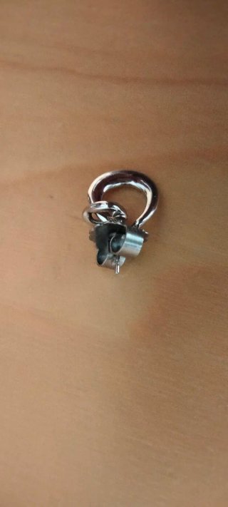 Pendientes Luxenter Plata bañados en rodio.