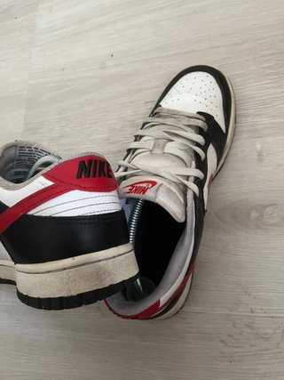 Nike Dunk Low Black Toe Talla 43