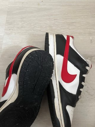 Nike Dunk Low Black Toe Talla 43