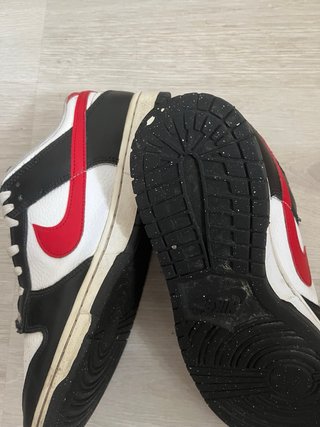 Nike Dunk Low Black Toe Talla 43