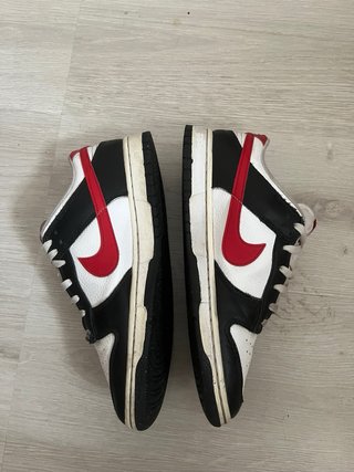 Nike Dunk Low Black Toe Talla 43