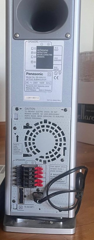 Panasonic DVD Home Cinema + Altavoces