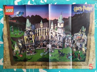 3 pósters-catálogo Harry Potter LEGO