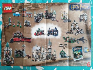 3 pósters-catálogo Harry Potter LEGO