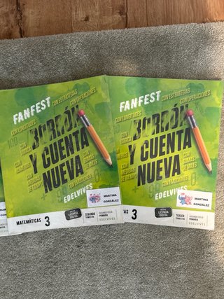 Matemáticas 3, Segundo Ciclo Primaria, FanFest