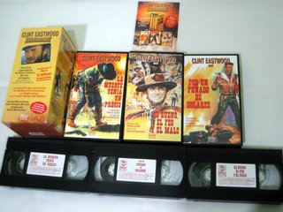 Trilogía del Dólar VHS – Pack Completo