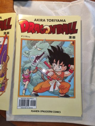 Lote de cómics de Dragón Ball edición amarilla