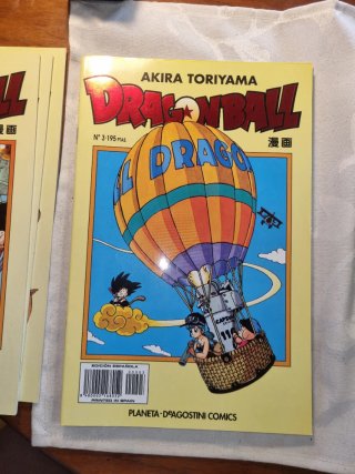 Lote de cómics de Dragón Ball edición amarilla