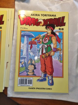 Lote de cómics de Dragón Ball edición amarilla