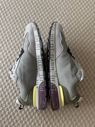 Zapatillas Aeronautica Militare Gris/Verde Oliva