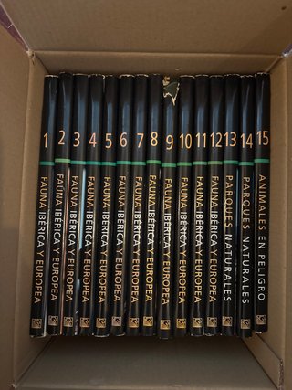 Fauna ibérica y europea. 15 vol.