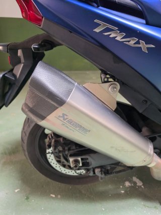 Yamaha T-MAX 530 DX Maxi Scooter Azul/Plata