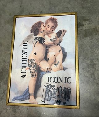 Cuadro de Ángeles con Tatuajes