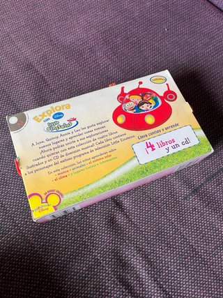 Set CD y libros Explora con Little Einsteins