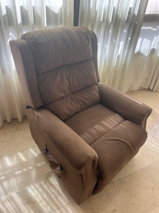 Sillón Eléctrico Reclinable Marrón