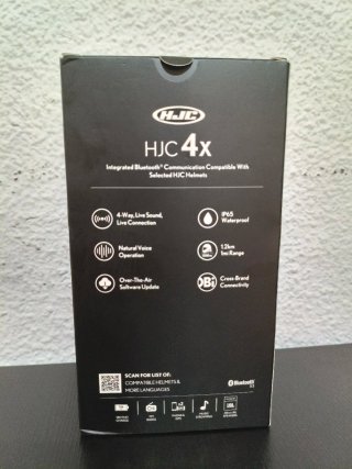 Intercomunicador Cardo HJC 4x Bluetooth JBL