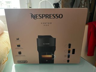 Cafetera Nespresso Vertuo Pop Azul
