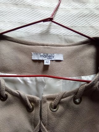Cazadora señora Beige Talla 42