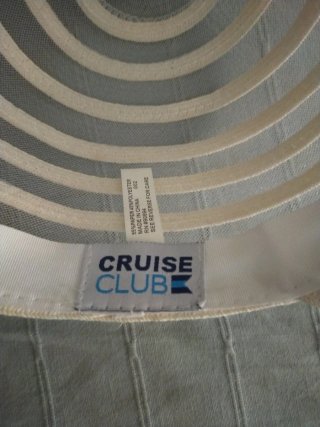 Sombrero de mujer Cruise Club blanco