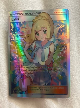 Cartas Pokémon Lylia y Switch