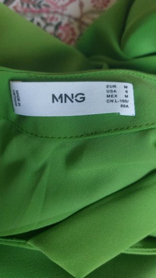 Vestido elegante MNG verde