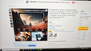 HOTWAV R9 Pro Max Tablet 20GB RAM 256GB - 400€