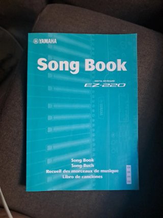 Teclado Yamaha EZ-220 con teclas luminosas