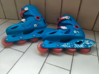 Patines Oxelo niño Talla 32-34 + Kit estabilid