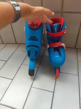 Patines Oxelo niño Talla 32-34 + Kit estabilid