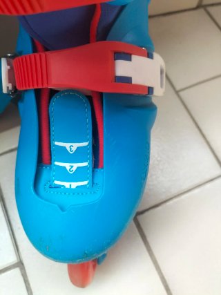 Patines Oxelo niño Talla 32-34 + Kit estabilid