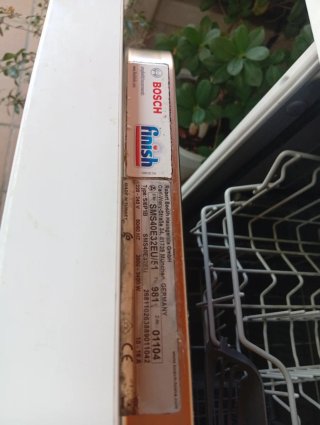 Lavavajillas Bosch AquaStop Blanco