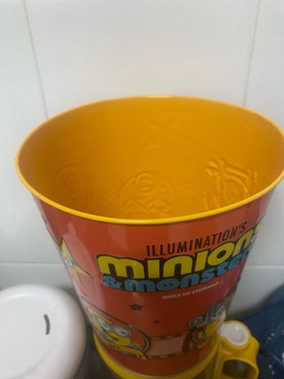 Cubo Palomitas Minions Cine