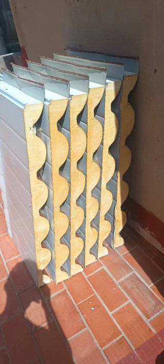 Paneles sandwich imitación tejas