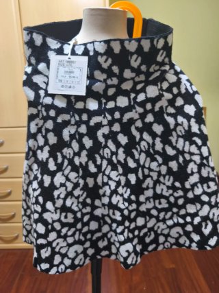 Falda estampada leopardo L/XL