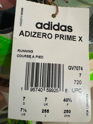 Adidas Adizero Prime X