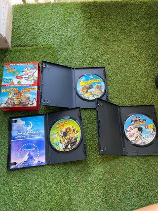 Pack 3 DVDs Los Pingüinos de Madagascar