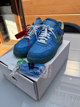 Nike Off-White Air Force 1 MCA Azul