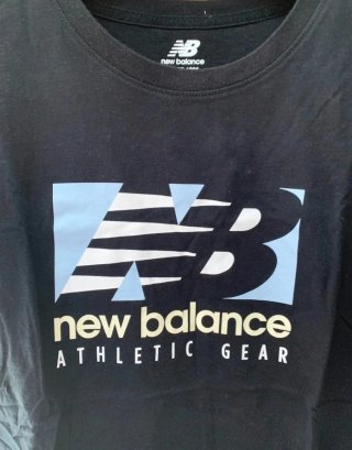 Maglia New Balance nera taglia L