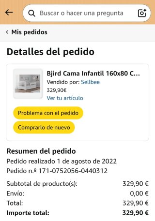 Cama infantil 160x80cm con cajones