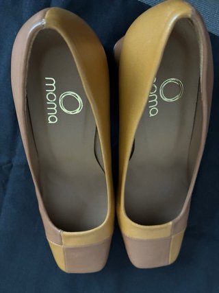 Moma Zapatos Marrón y mostaza Talla 37