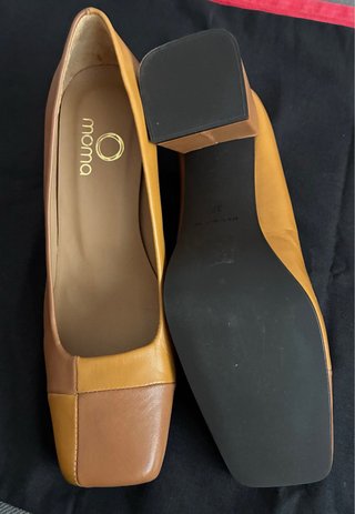 Moma Zapatos Marrón y mostaza Talla 37
