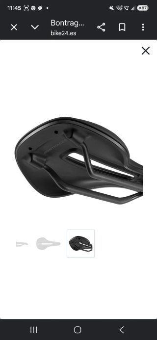 Sillín Bontrager Verse Pro Carbono