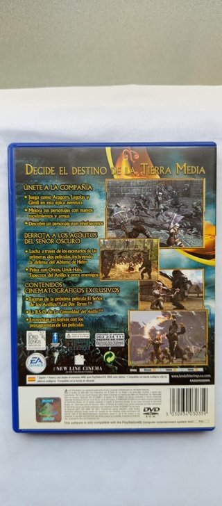 El Señor de los Anillos: Las Dos Torres PS2 PAL ES